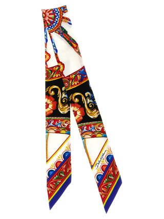 Multicolor Silk Foulard