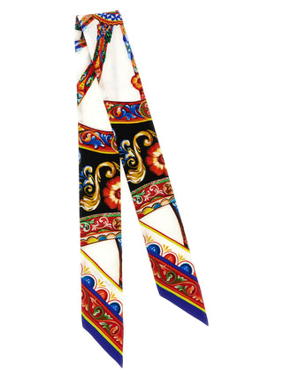 Multicolor Silk Foulard