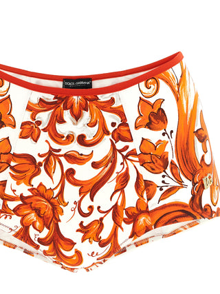 Orange Polyamide Bikini