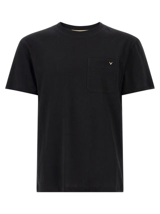 Black Cotton T-Shirt