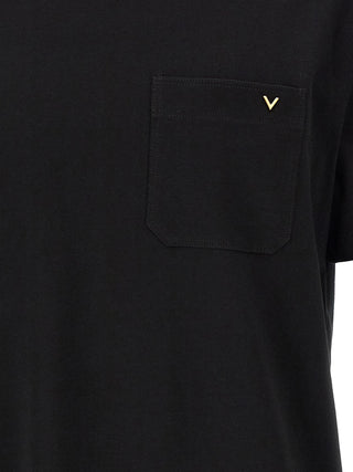 Black Cotton T-Shirt