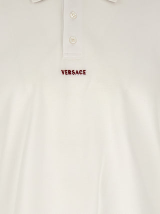 White Cotton Polo Shirt