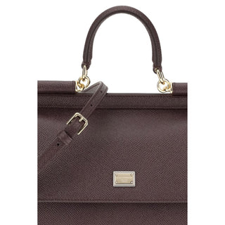 Brown Calf Leather Bos Taurus Handbag