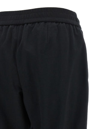 Black Cotton Joggers (Workout Pants)