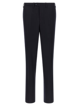 Blue Virgin Wool Two-Piece Suit