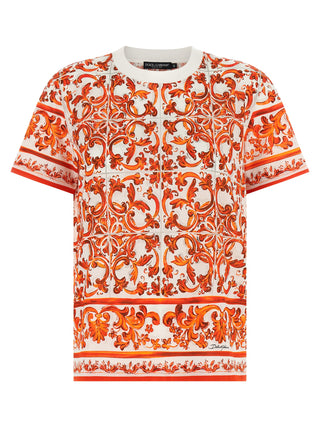 Orange Cotton T-Shirt