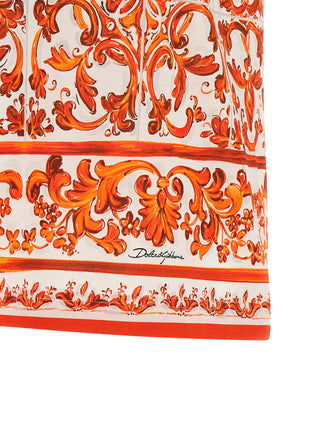 Orange Cotton T-Shirt