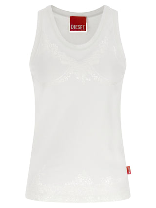 White Cotton Tank Tops