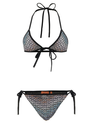 Multicolor Viscose Bikini