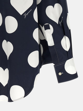 Blue Cotton Blouse
