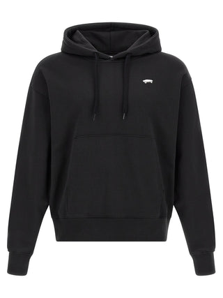 Black Cotton Sweatshirt