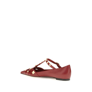 Multicolor Goatskin Ballet Flats