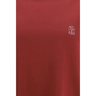 Bordeaux Cotton T-Shirt