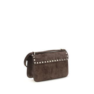 Brown Suede Leather Shoulder Bag