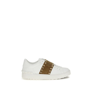 Zapatillas blancas de piel de becerro Bos Taurus