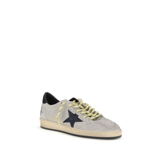 Gray Calf Leather Bos Taurus Sneakers