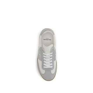 White Calf Leather Bos Taurus Athletic Sneakers