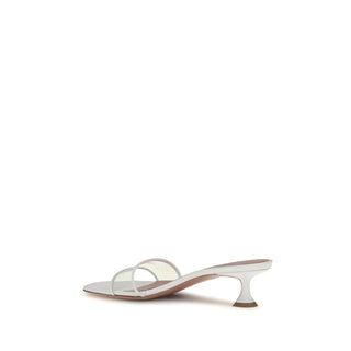 Sandalias blancas de PVC