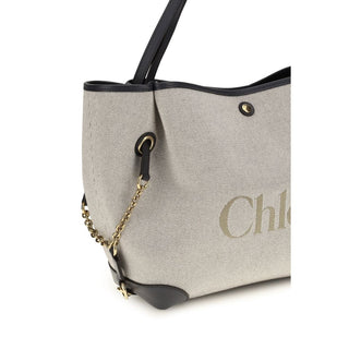 Bolso de hombro gris de algodón