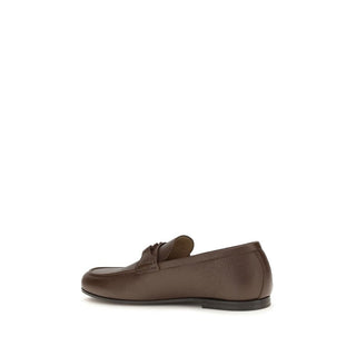 Brown Deer Slip-On Loafers