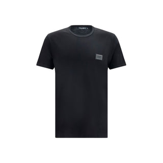 Black Cotton T-Shirt