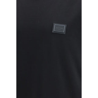 Black Cotton T-Shirt