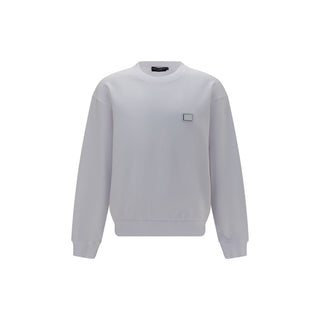 White Cotton Sweatshirt