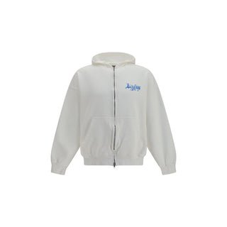 White Cotton Sweatshirt