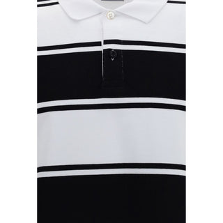 White Cotton Polo Shirt