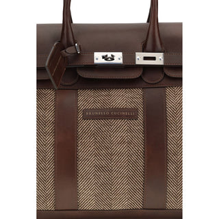 Brown Calf Leather Bos Taurus Luggage And Travel