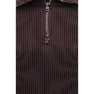 Brown Wool Oves Aries Sweatshirt