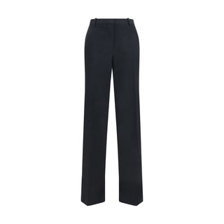 Black Wool Oves Aries Casual Pants