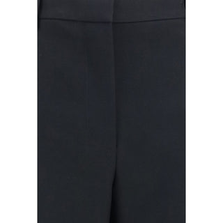 Black Wool Oves Aries Casual Pants