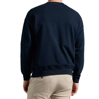 Blue Cotton Sweatshirt