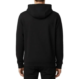 Black Cotton Hoodie