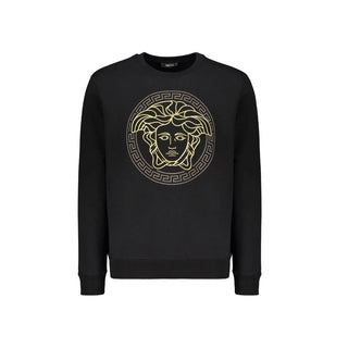 Sudadera de algodón negro