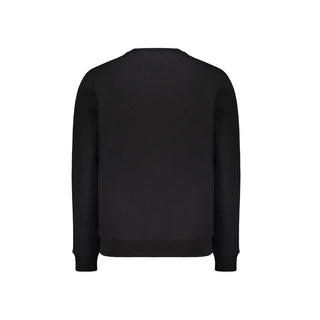 Sudadera de algodón negro