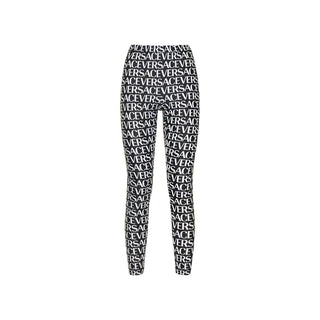 Black Elastane Leggings