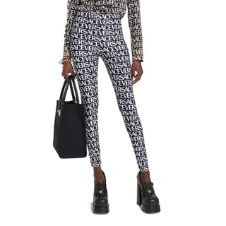Black Elastane Leggings