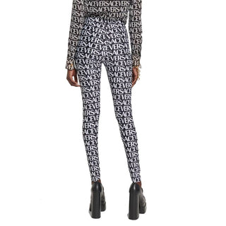 Black Elastane Leggings