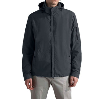 Gray Nylon Shell Jacket