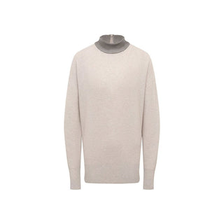 Beige Cashmere Sweater