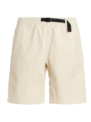 Beige Cotton Bermuda Shorts