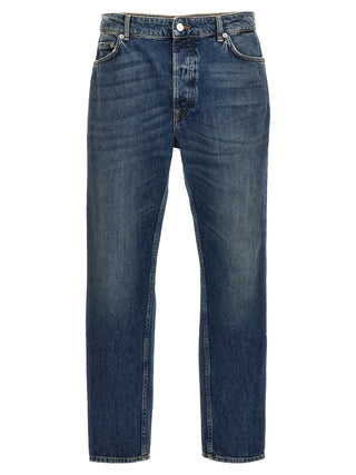 Blue Cotton Jeans Denim