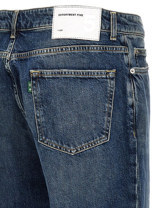 Blue Cotton Jeans Denim