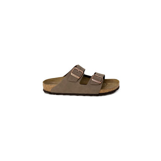 Brown Synthetic Flat Sandals