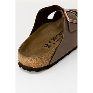 Brown Synthetic Flat Sandals