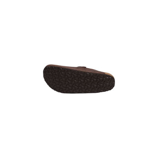 Brown Leather Clogs