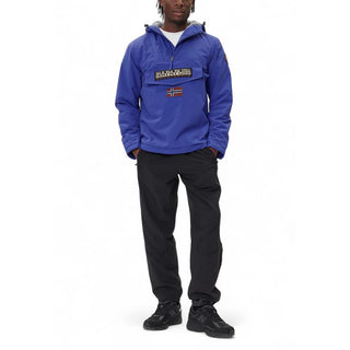 Blue Polyamide Shell Jacket