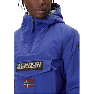 Blue Polyamide Shell Jacket